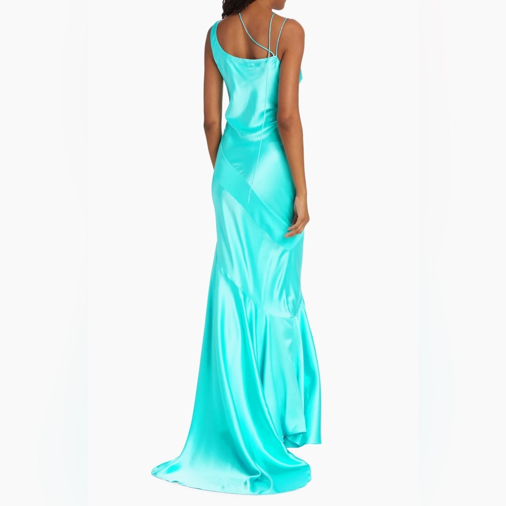 Alejandra Alonso Rojas Beaded Silk Bias-Cut Gown - Picture 2 of 10